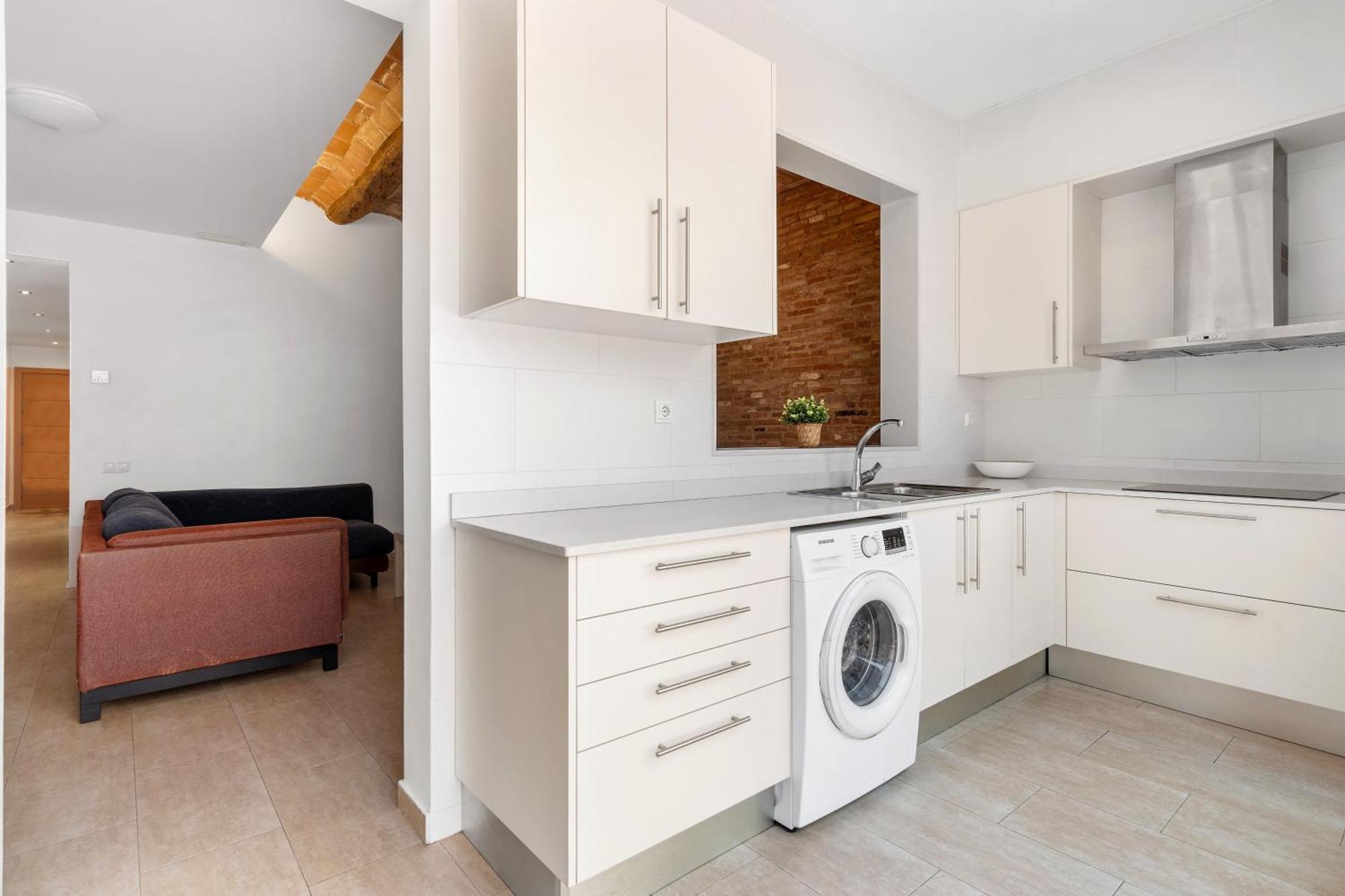 Grcia Charm Sunlit Terrace, Ac & Exposed Brick Appartement *