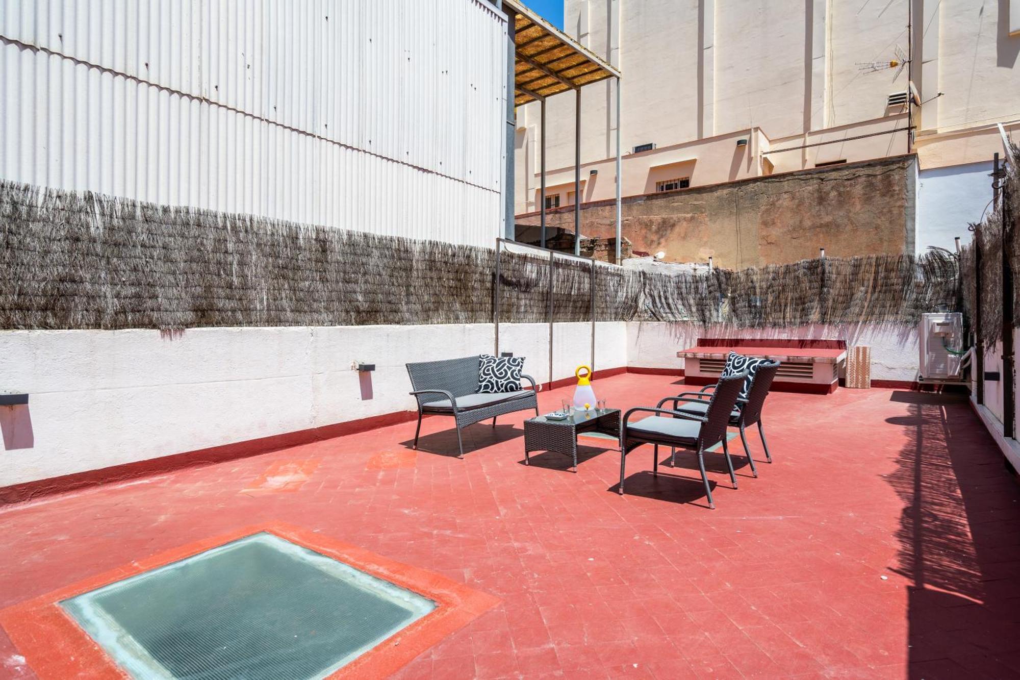 Grcia Charm Sunlit Terrace, Ac & Exposed Brick Appartement *