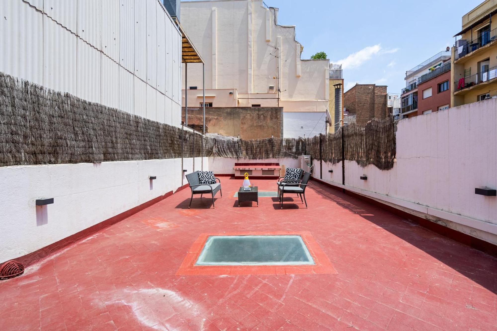 Grcia Charm Sunlit Terrace, Ac & Exposed Brick Apartamento